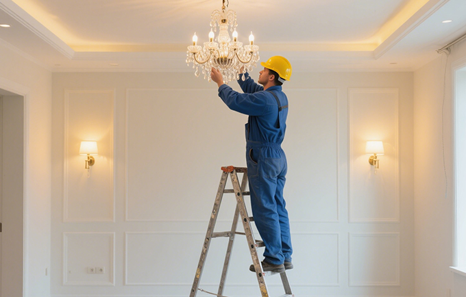 Indoor Lighting Installation
